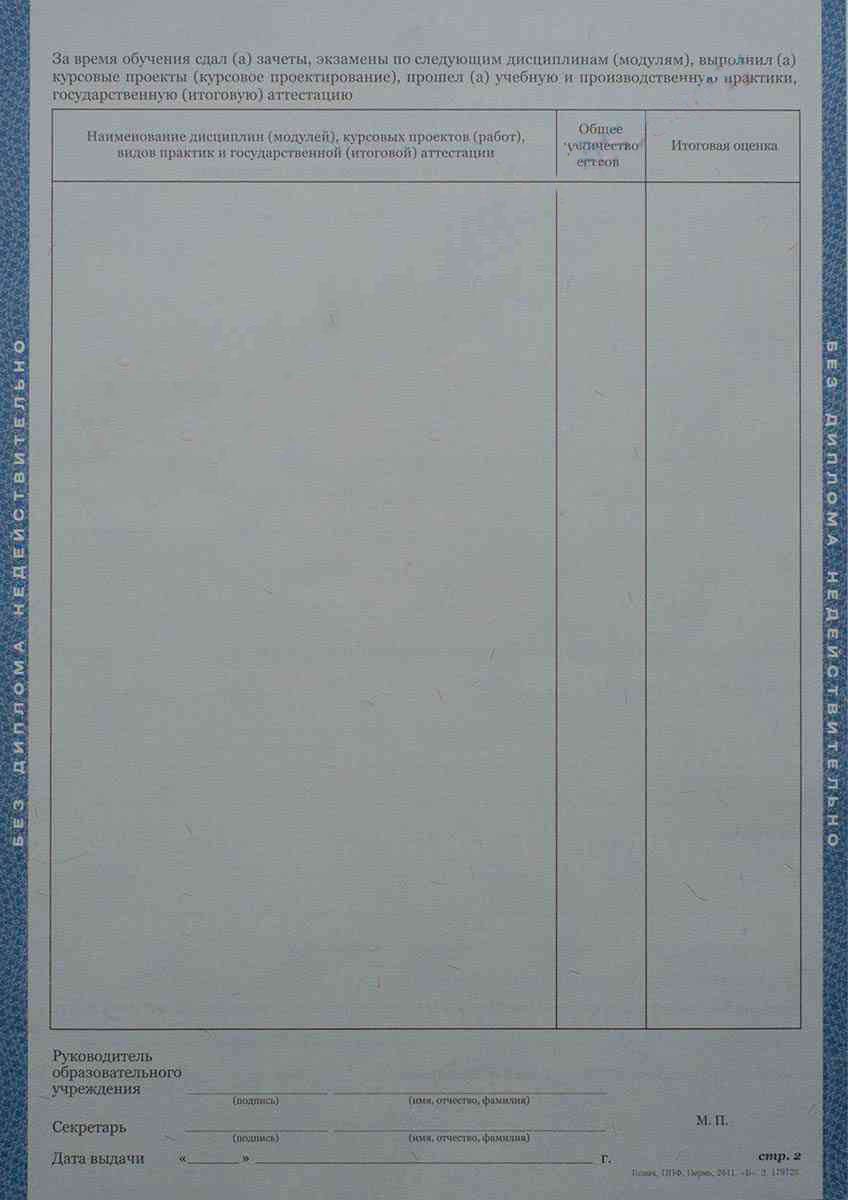 Teknik okul, kolej diploması 2011-2013