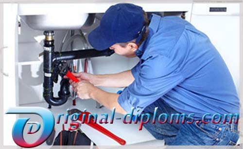 Sıhhi tesisat teknisyeni diploması satın al.